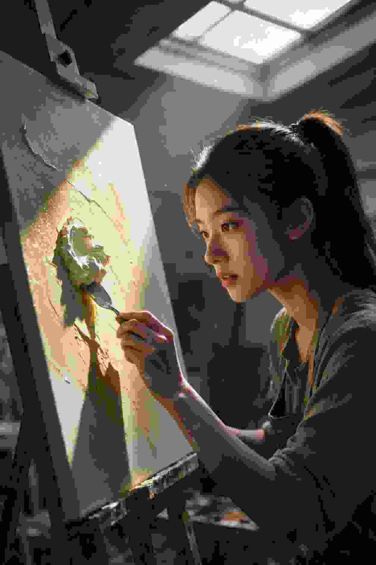 晨曦中相遇